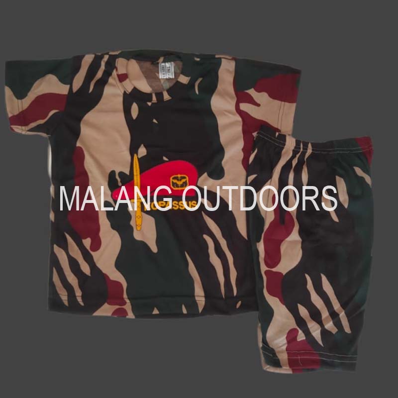 RPM Setelan Loreng Anak MARINIR TNI AD Piyama Loreng Anak Kaos Loreng Anak Kaos Anak