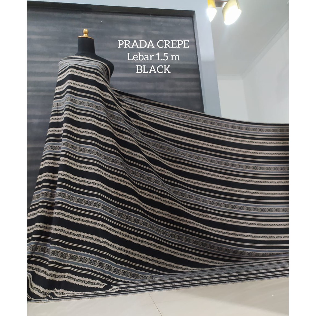 Bahan Kain PRADA CREPE Kualitas Premium