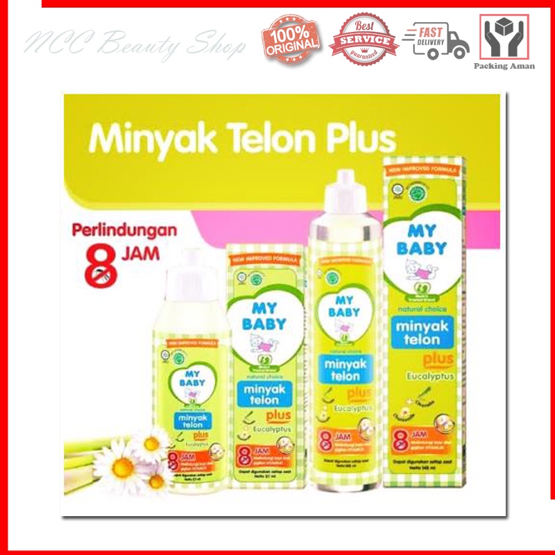 * NCC * My Baby Minyak Telon Plus Eucalyptus Perlindungan Bayi Dari Gigitan Nyamuk