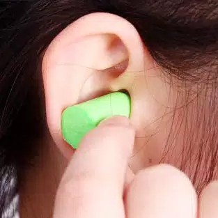 Penutup TELINGA busa - Ear Plug penyumbat telinga dari suara BISING