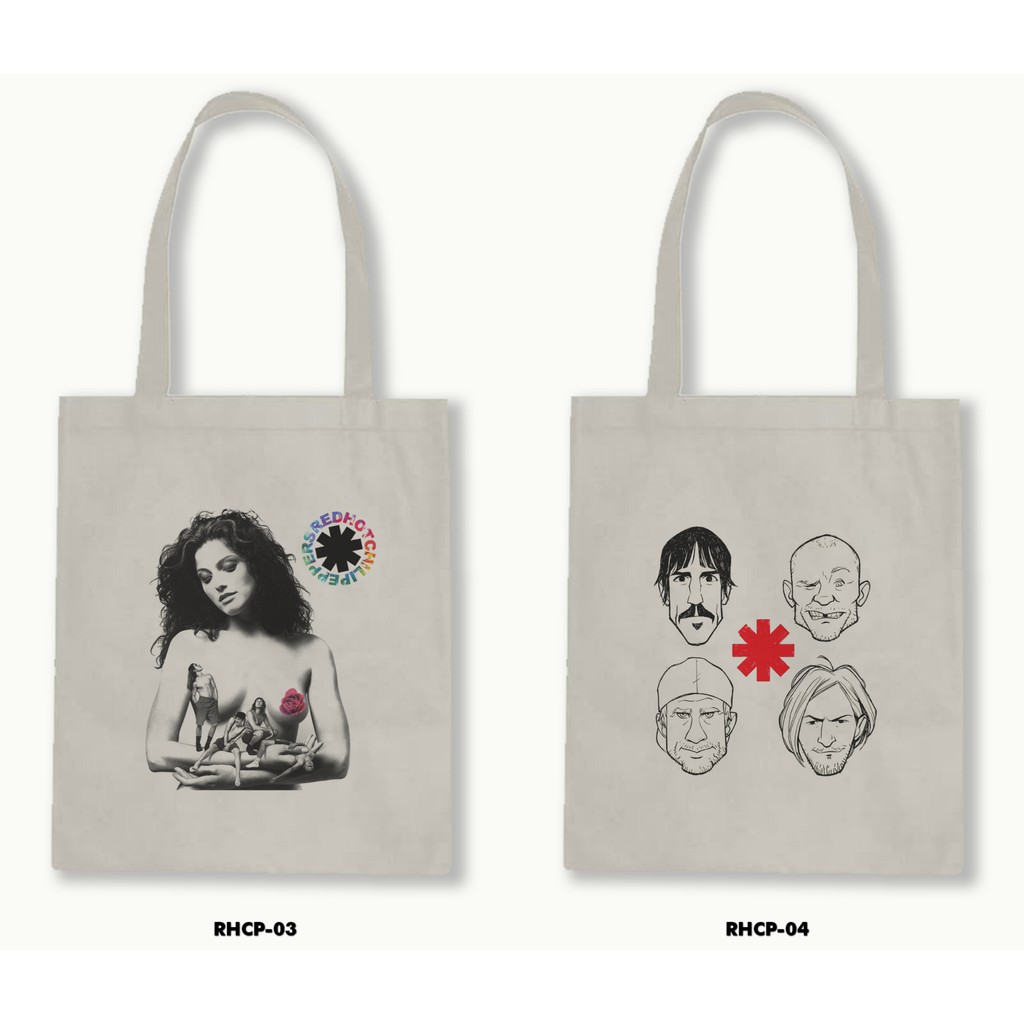 TOTE BAG RESLETING - RHCP/RED HOT CHILI PEPPERS