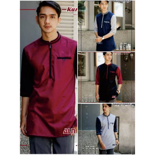 Baju Koko Kurta Premium Toyobo Keren Terbaru Murah Berkualitas Koko Hadroh Kurta Pakistan Turki Arab