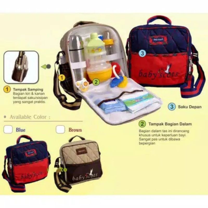 TAS BABY SCOTS KECIL TAS BABY