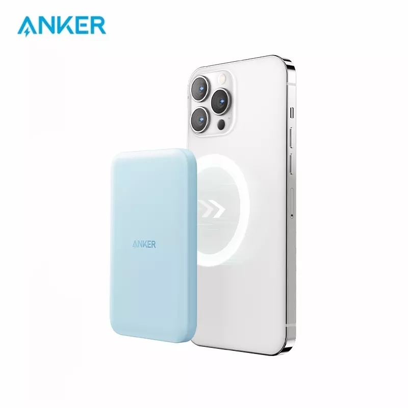 ANKER A1610 - 621 Magnetic Battery MagGo for iPh 12-13 Series - Powerbank MagGo 5000mAh Terbaru dari Anker