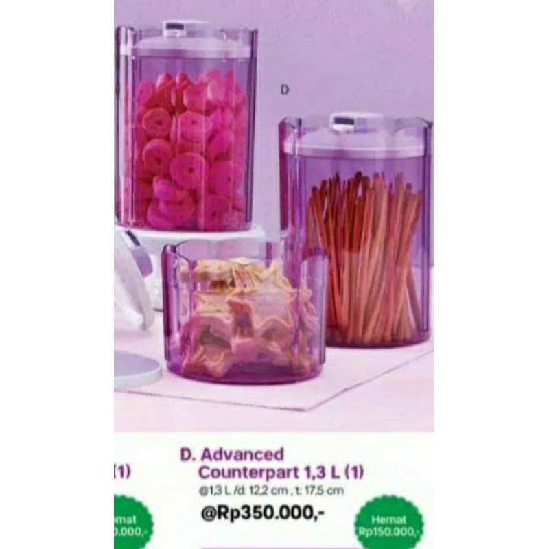 toples Advanced Counterpart Tupperware