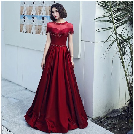Evening Party Gown Cheongsam Elegant Dress Qipao Bridal Wedding Dress High Quality Vintage 1