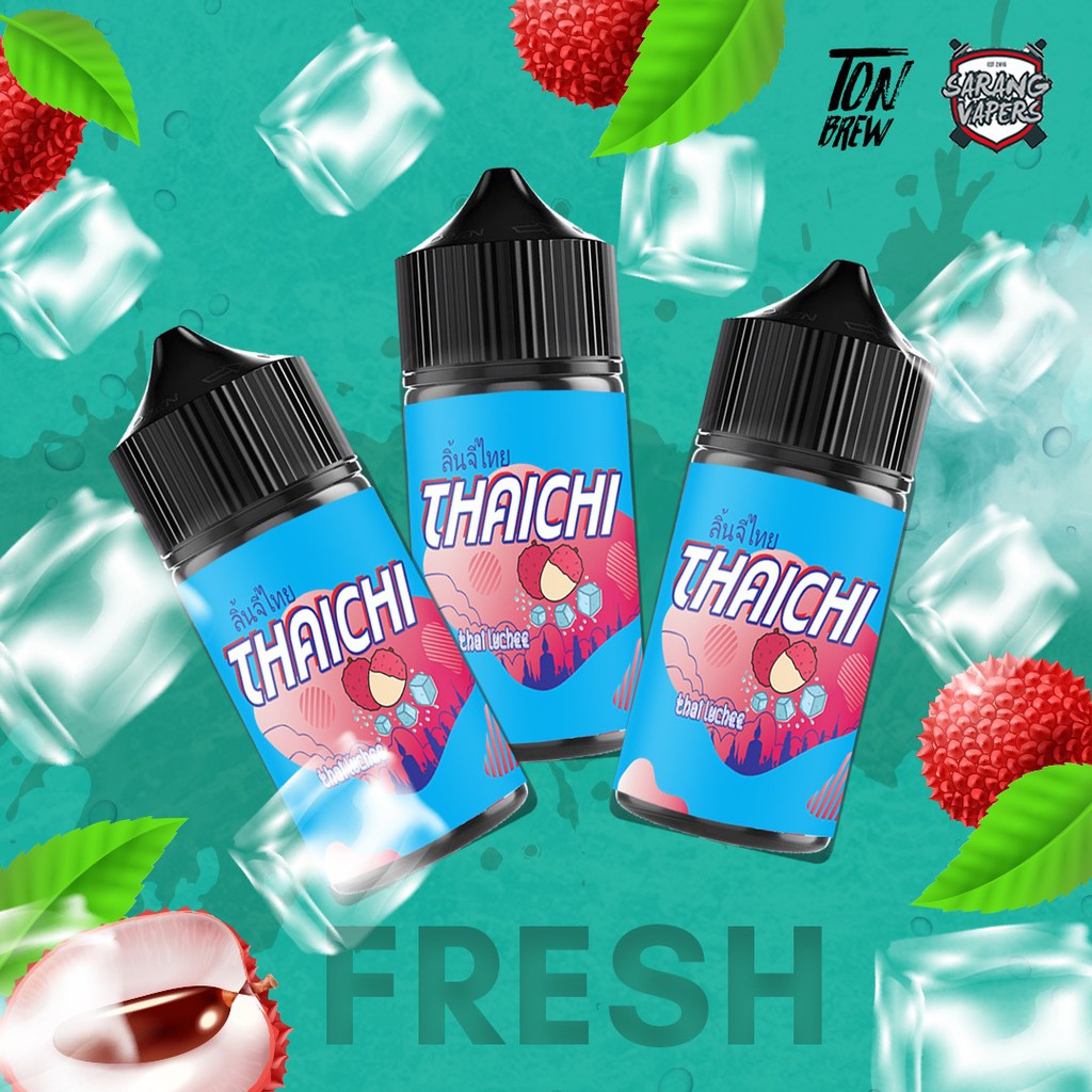 LIQUID THAICHI FREEBASE 100ML BY TON BREW X SARANG VAPERS