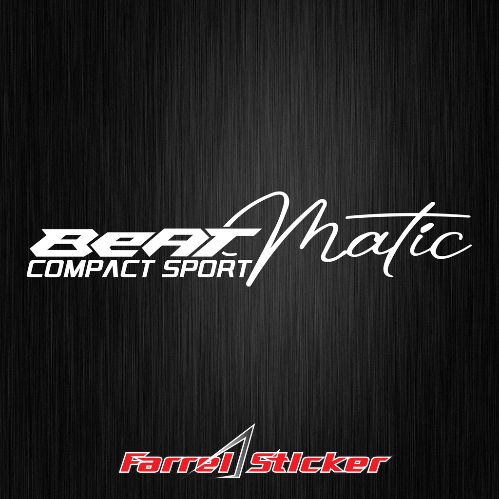 STIKER BEAT MATIC STICKER BEAT MATIC COMPACT SPORT