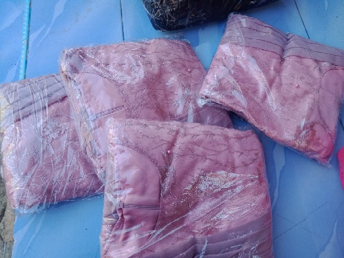 Blouse Anjela Dus - Aurora Selendang Ceruty - Stelan Kebaya Modern - Kebaya Wisuda - Kebaya Kekinian