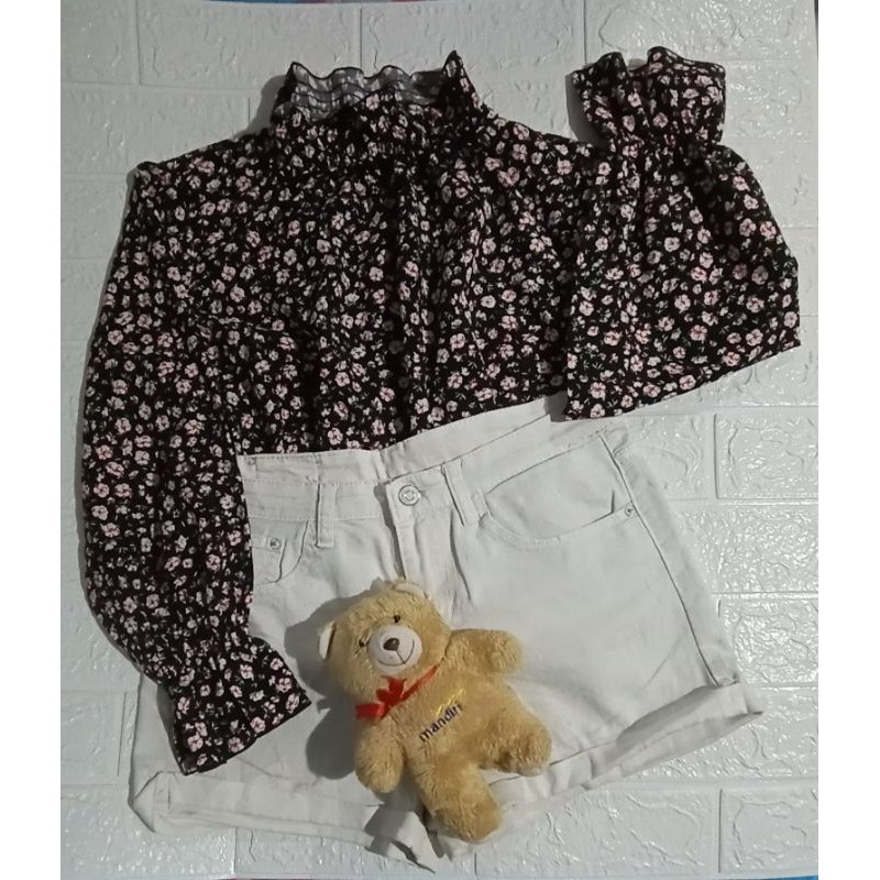 Blouse butik sisa Import