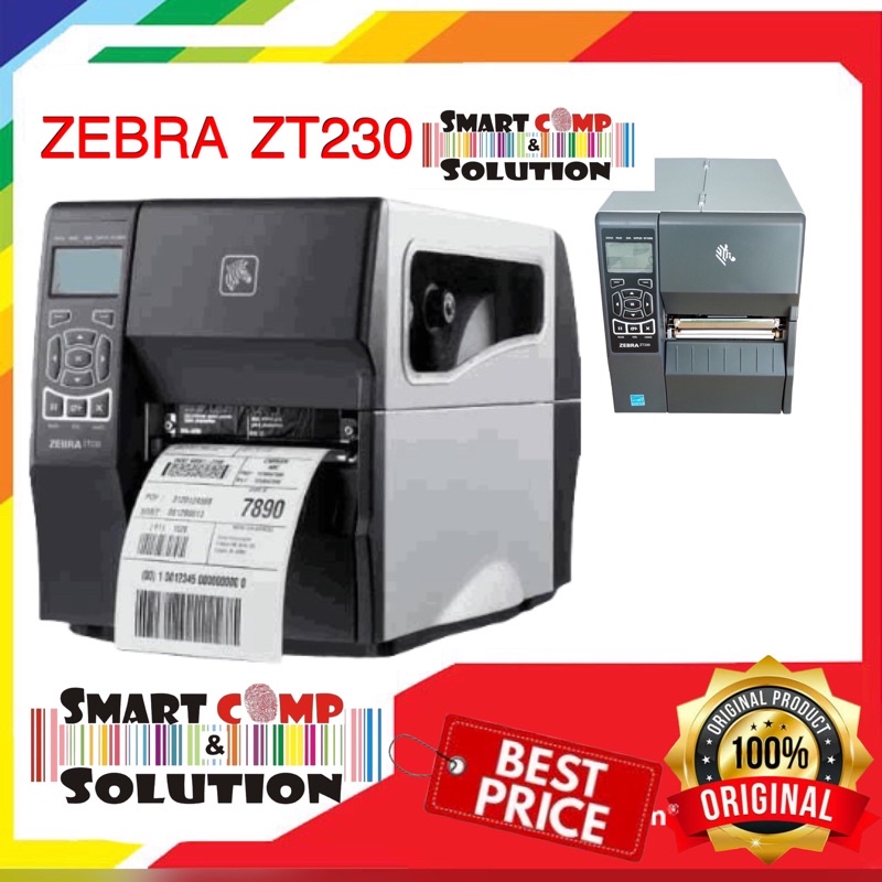Printer Barcode Zebra ZT-230 / ZT 230 / ZT230 203 dpi Industrial