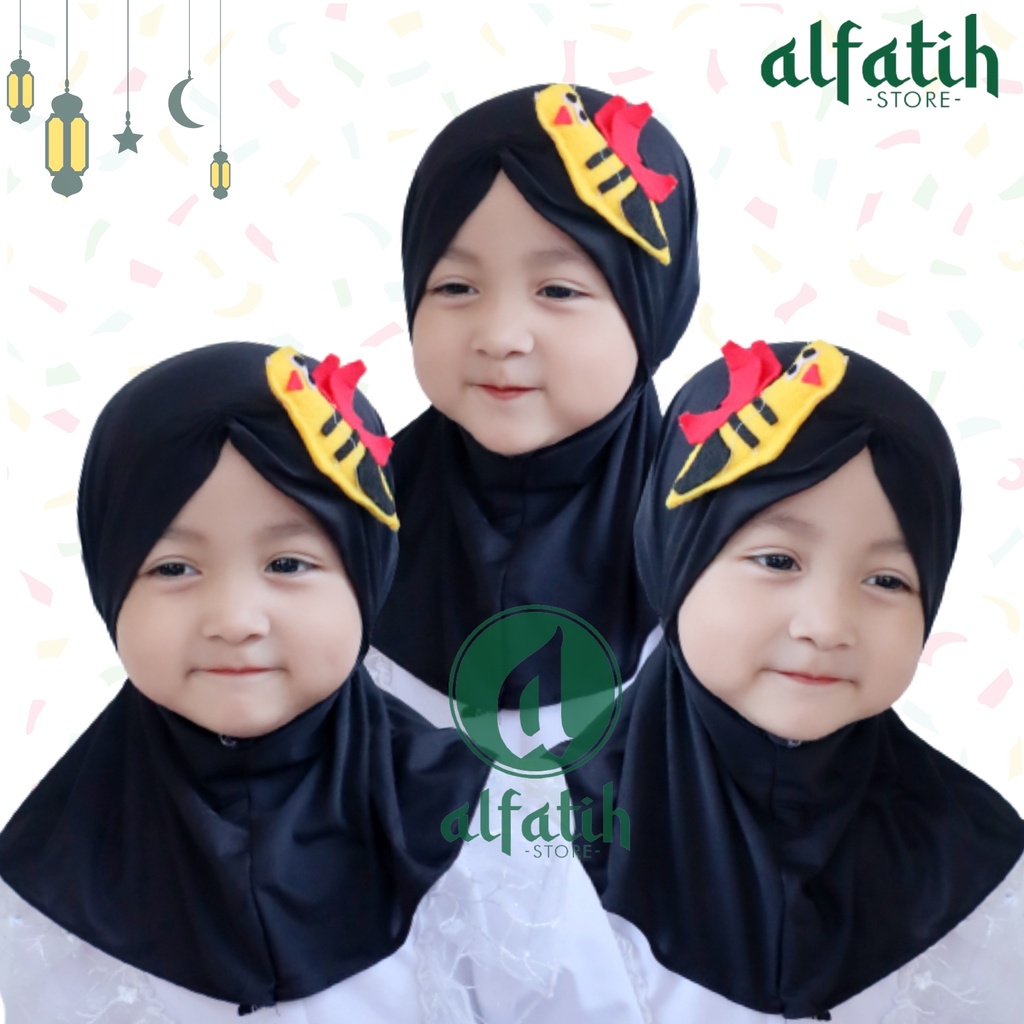 ALFATIH STORE / JILBAB ANAK SYIRIA LEBAH / /JILBAB ANAK MURAH / HIJAB ANAK / KERUDUNG ANAK PEREMPUAN HIJAB BAYI COD / KERUDUNG ANAK HIJAB ANAK BAYI PEREMPUAN / HIJAB ANAK / JILBAB ANAK BAYI USIA 2 TAHUN BAHAN JERSEY PREMIUM NYAMAN DI PAKAI