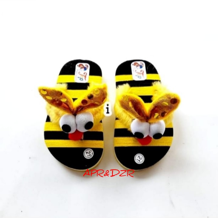 sandal baby variasi boneka rabbit/sandal baby lucu dan murah