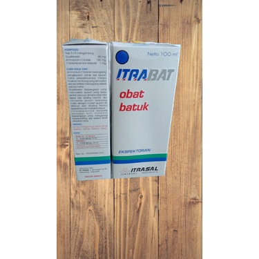 ITRABAT EKSPEKTORAN SYRUP 100ML OBAT BATUK MERK ITRASAL