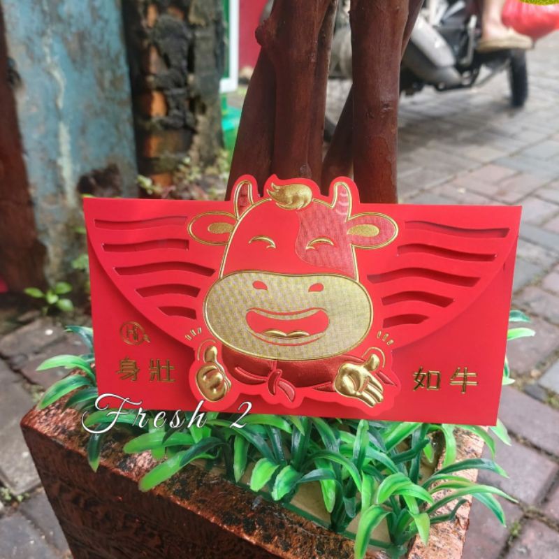 

angpao imlek dompet sio kerbau / angpao imlek /