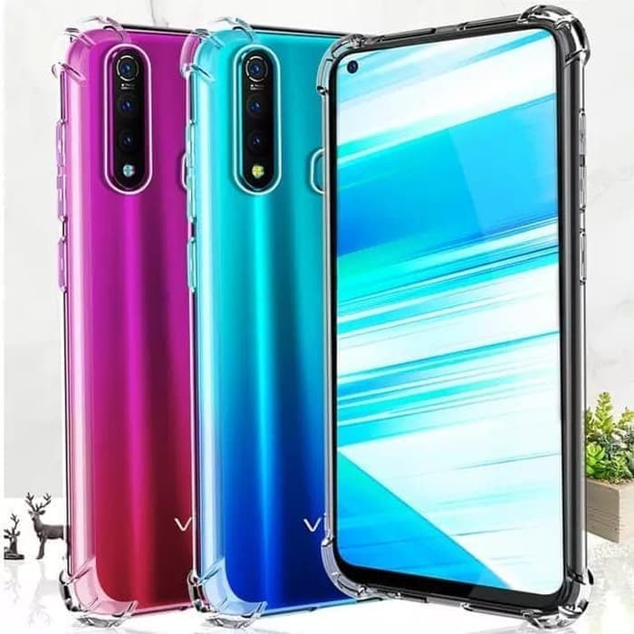 Anticrack Vivo S1 S1 Pro Z1 Pro Silikon Case Jelly Bening Lembut Transparan Softcase Lentur