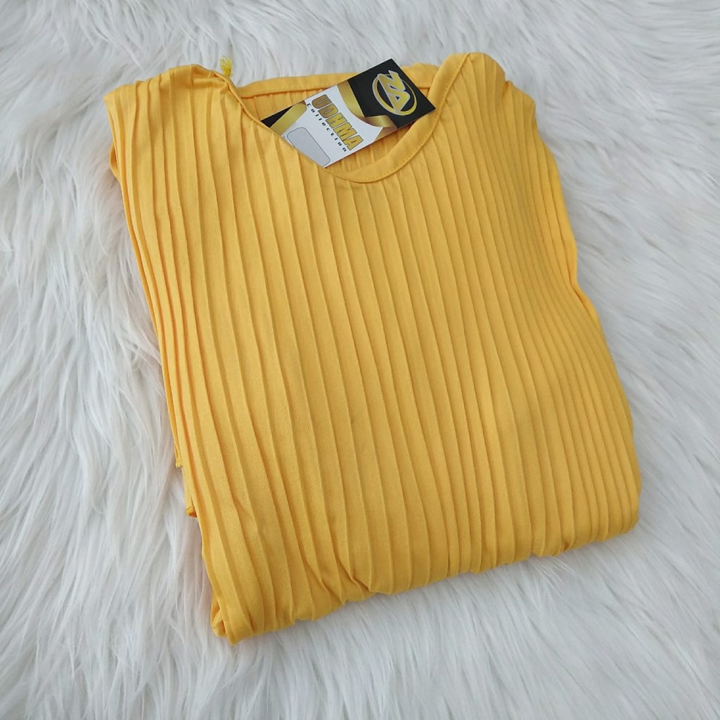 Gamis Plisket Terbaru / Model Tali Pita / Longdress Plisket Lengan Panjang Murah-Gamis Pita-LEMON