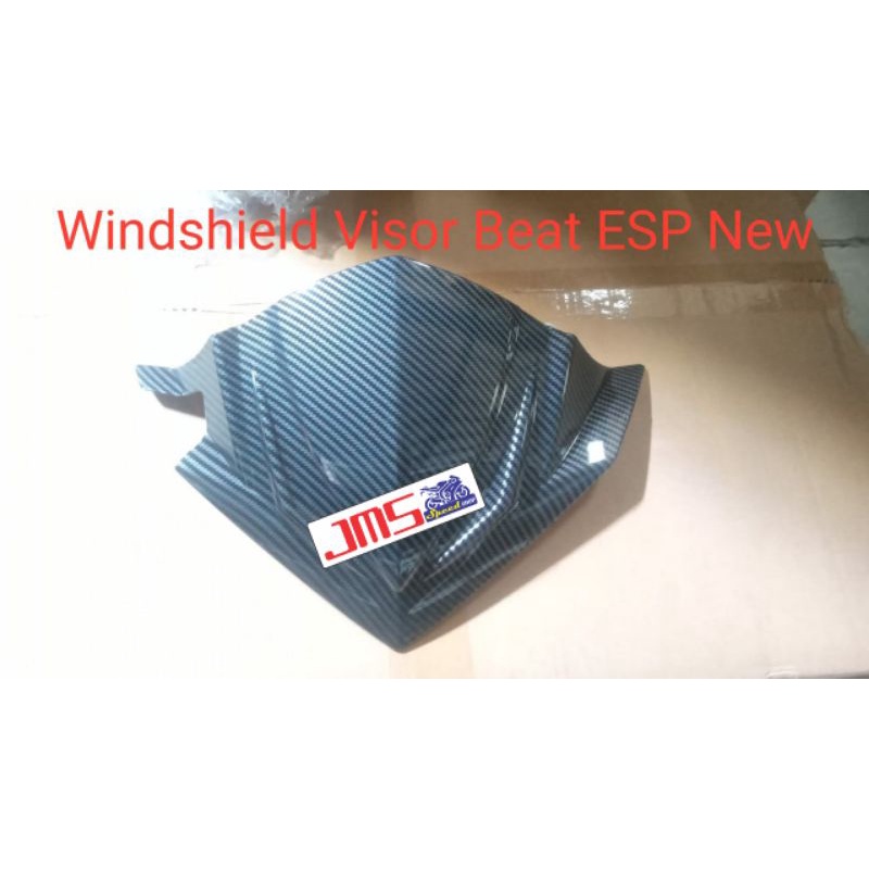 visor batok lampu depan carbon dan hitam polos beat deluxe 2020-2022 Zoro pnp
