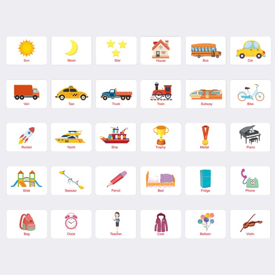 BIANCA - Puzzle Edukasi Magnet Recognize Words