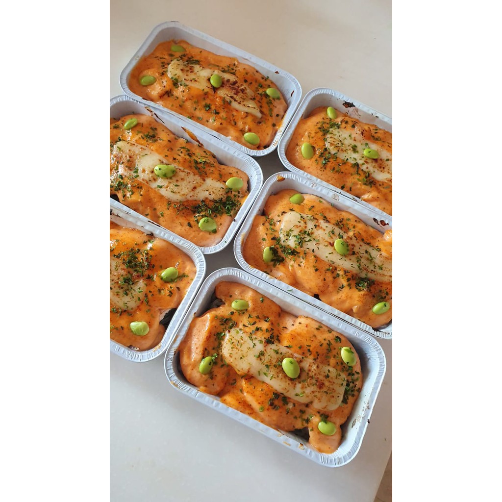 

Salmon Mentai Rice/Shirataki