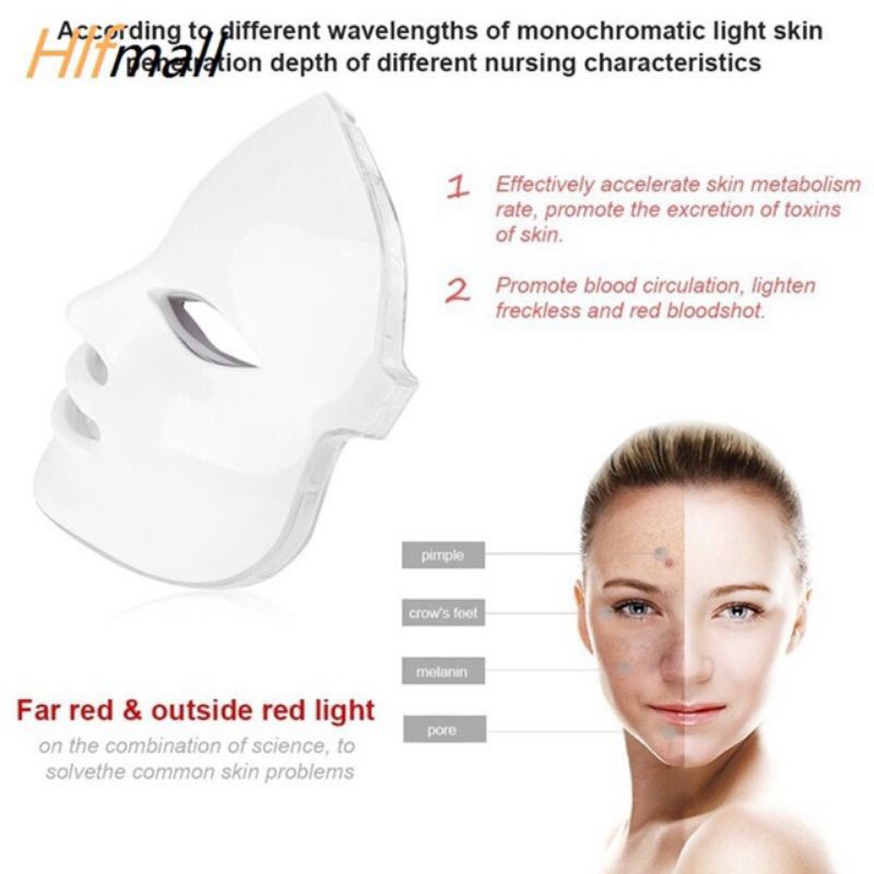 MASKER LED PDT LIGHT 7IN1 LED MASK/MASKER LED PHOTON/Mask LED PDT