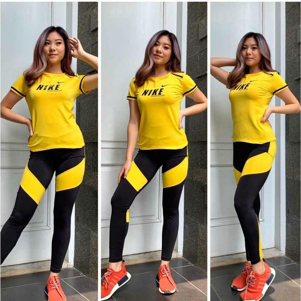 setelan baju senam olahraga | setelan adidas lengan pendek | setelan olahraga wanita