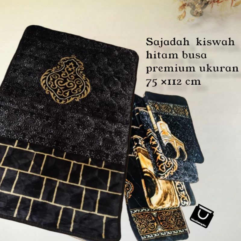 sajadah Tebal Empuk turki premium Sajadah Busa Kiswah