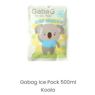 Gabag Ice Gel Pack Icepack Coolpack Pendingin Box ASI atau Minuman Motif Lucu 500gr