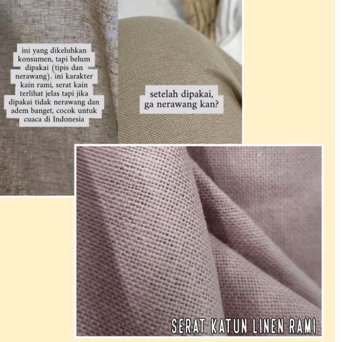 스  Kowama Palazo Pants HIGHWAIST KULOT KEKINIAN CELANA WANITA TER CELANA LINEN