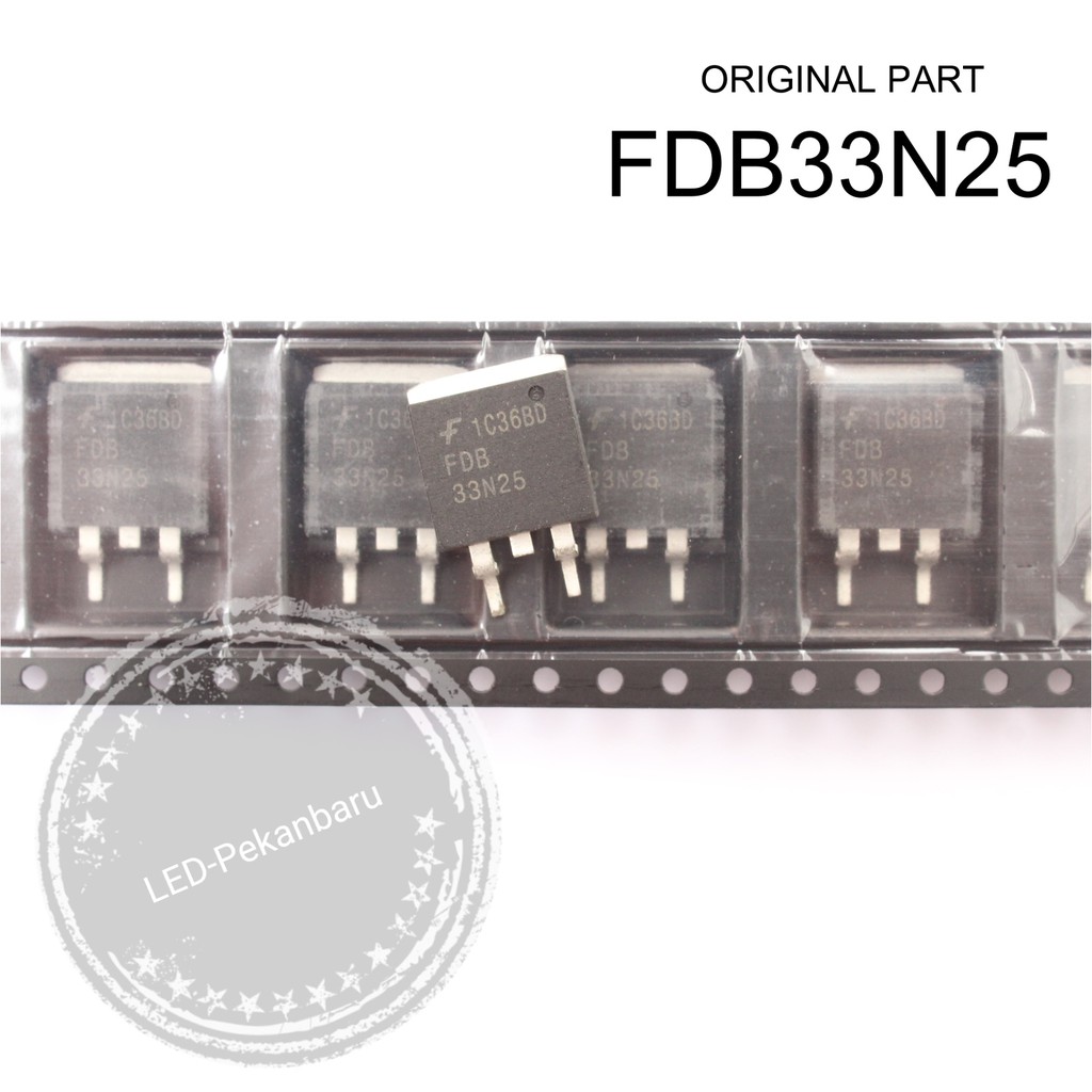 MOSFET FDB33N25 33N25 SMD 263 33A 250V