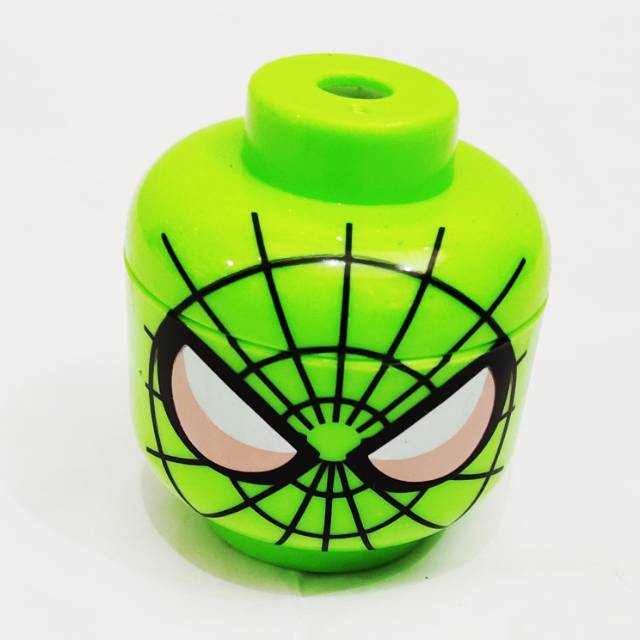 

Serutan/rautan pensil karakter spiderman/mistar ajaib (serutanspider Tk1.15)