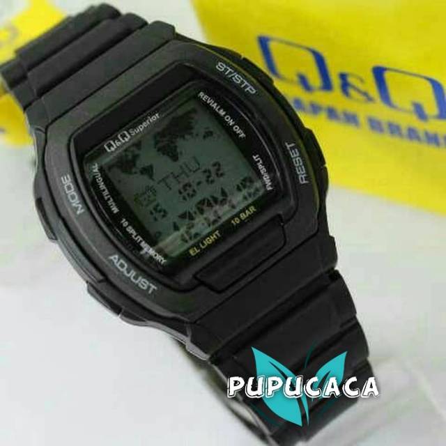 Jam Tangan Pria - Wanita - Data Bank QQ QnQ Q&Q MMW3P101Y MMW3