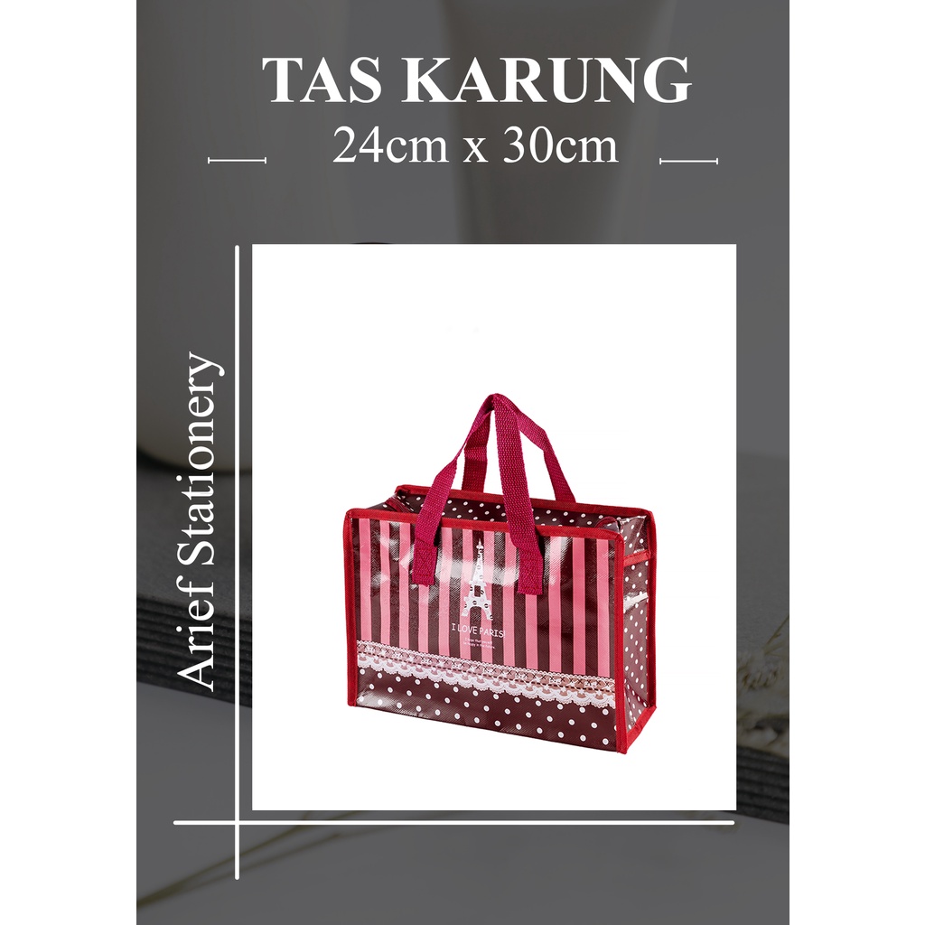 Tas Karung Serbaguna Tas Loundry Ukuran 24cm x 30cm