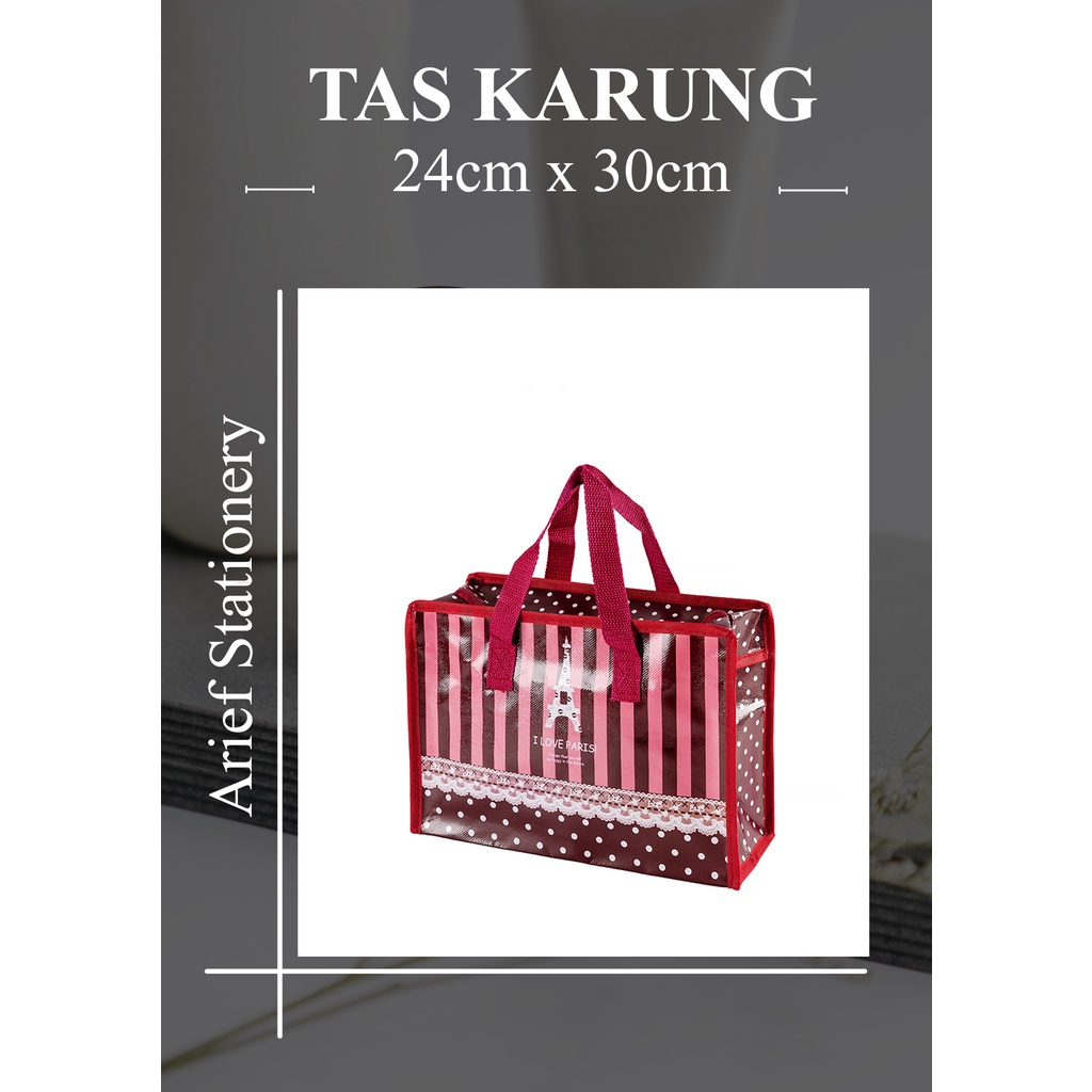 Tas Karung Serbaguna Tas Loundry Ukuran 24cm x 30cm