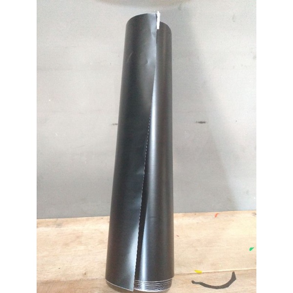 sticker aquarium background hitam doff murah