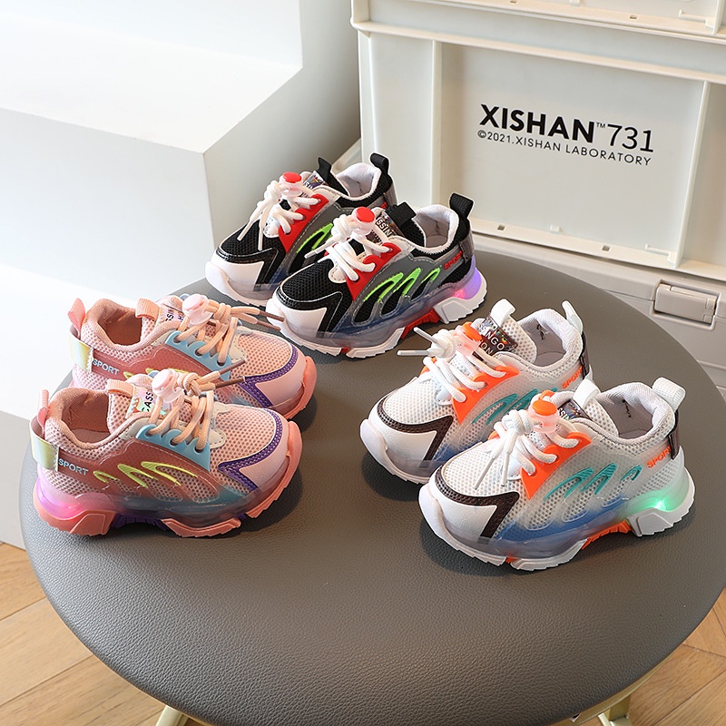 Chunghee Sepatu Anak Sport Sneaker Anak Size 21-30 Usia 1-5 Tahun