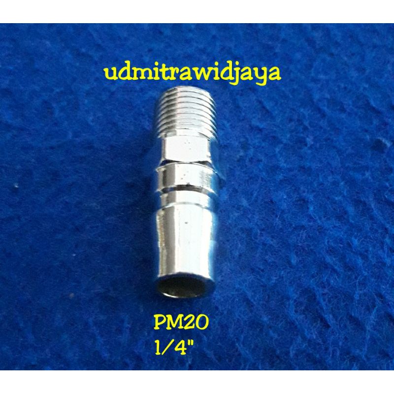 Quick coupler / coupler male /sambungan angin kompresor murah PM20 PM30 PM40