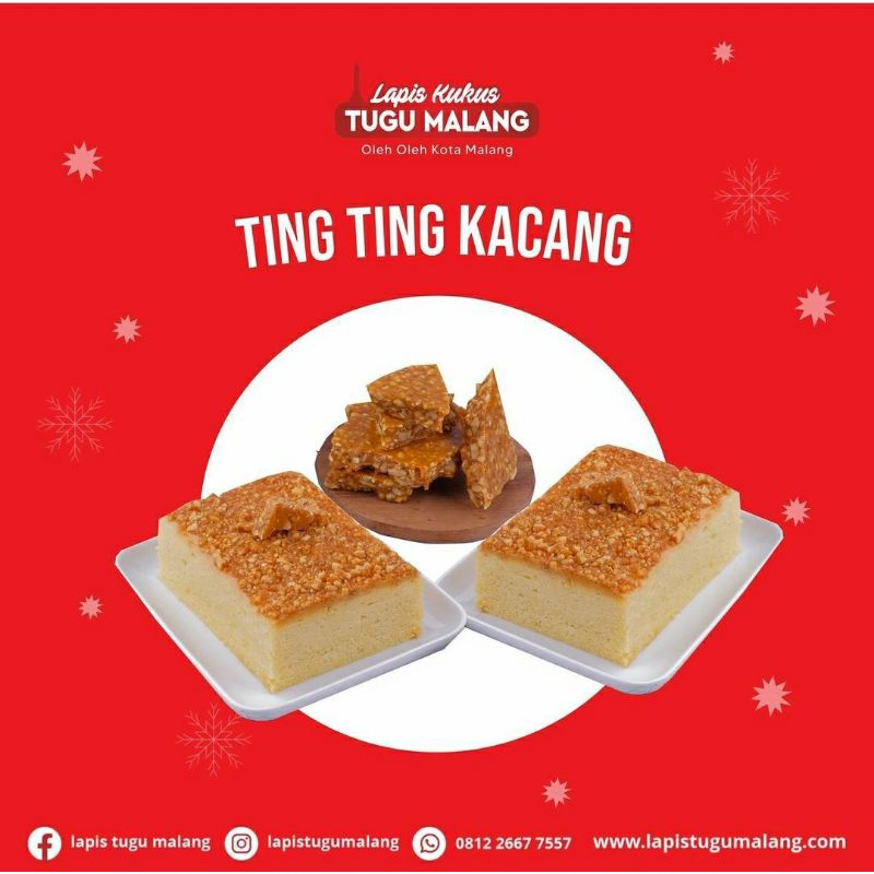 

lapis kukus tugu malang ting kacang