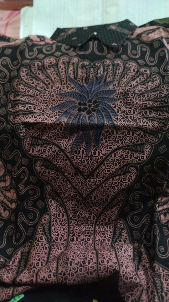 Batik Solo Kemeja Batik Solo Lengan Pendek Lapis Furing Suket Segoro Sm Produsen Pabrik Premium Bima