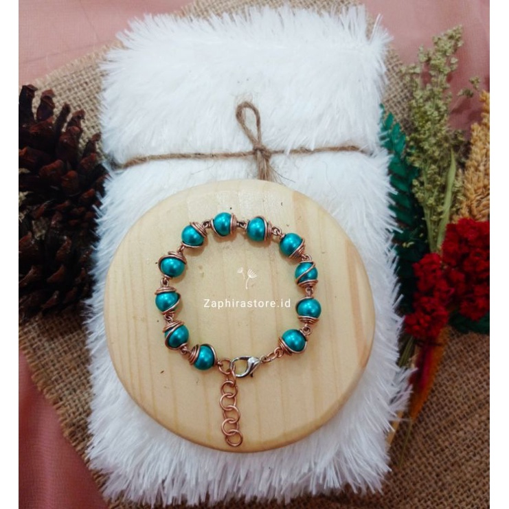 Zaphirastore - GELANG SWIRL MUTIARA | GELANG PEREMPUAN