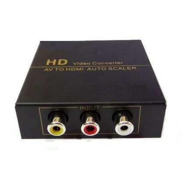 AV RCA TO HDMI NETLINE AUTO SCALER 1080P HD VIDEO CONVERTER BOX ADAPTOR