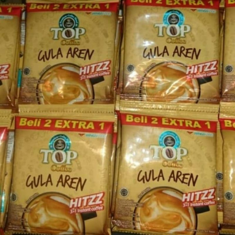 Top Gula Aren Kopi Renceng (15 Sachet)