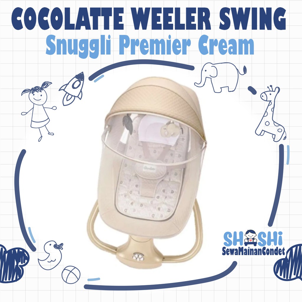 Sewa Cocolatte Weeler Swing Snuggli Premier