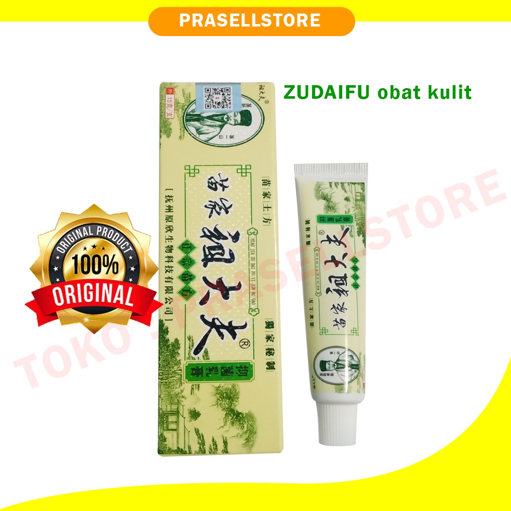 Salep ZUDAIFU salep kulit | Obat gatal Paling Ampuh Atasi jamur kurap Kudis 100% Original