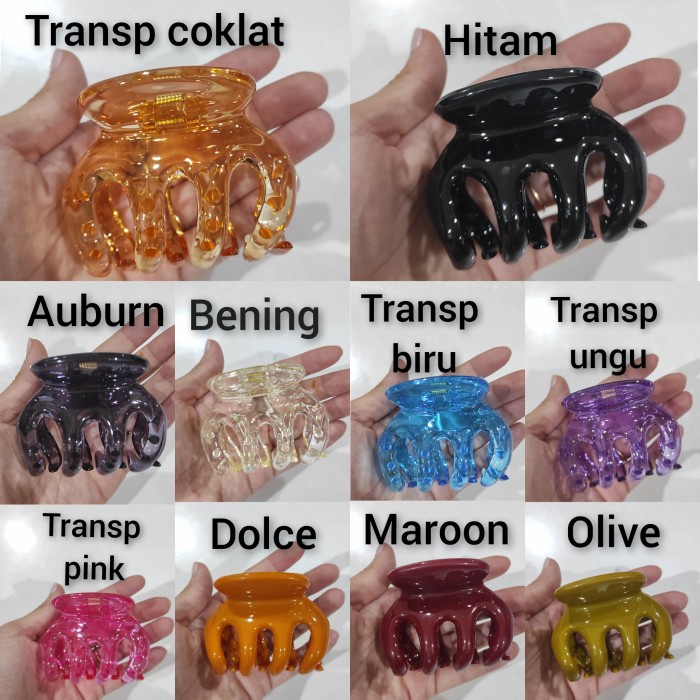 [Jepitan] Jedai Super Jumbo 7Cm Jepitan Rambut Jedai Ori Thailand Jedai Besar [Trend]