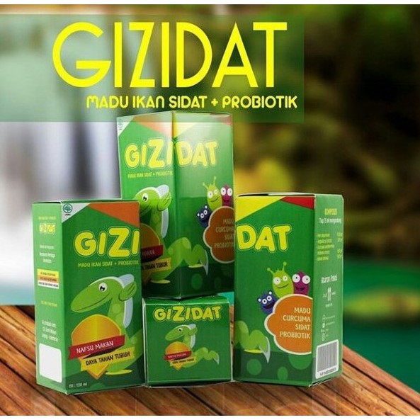GIZIDAT MADU IKAN SIDAT PROBIOTIK / Madu penambah Nafsu Makan Anak