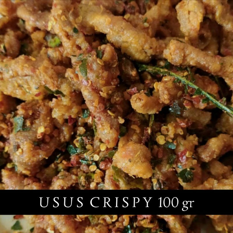 

Usus Crispi Kerupuk Usus Daun Jeruk Pedas Ekstra Murah 100gr