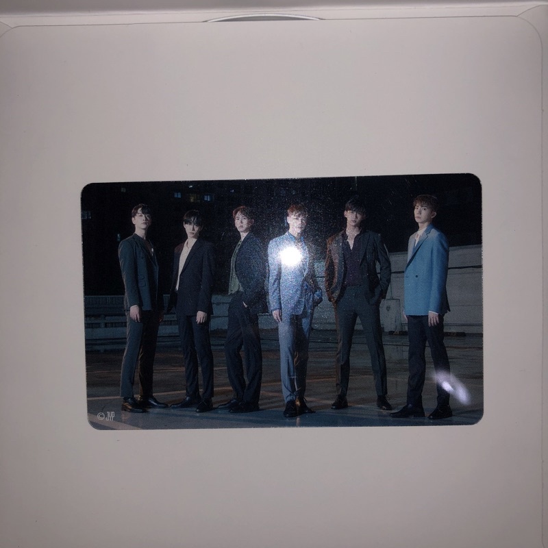 2PM Clear Photocard / PC With Me Again MD Japan Junho Jun K Taecyeon Wooyoung Chansung Nickhun