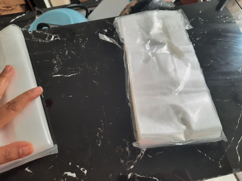 Kresek Pp Bening 1 Atau 2 Cup Tebal