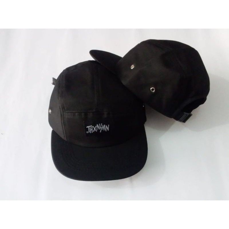 Topi Distro 5 Panel Pria /Topi Distro Snapback  / TOPI 5PLANEL BORDIR / TOPI 5PLANEL DEWASA MURAH